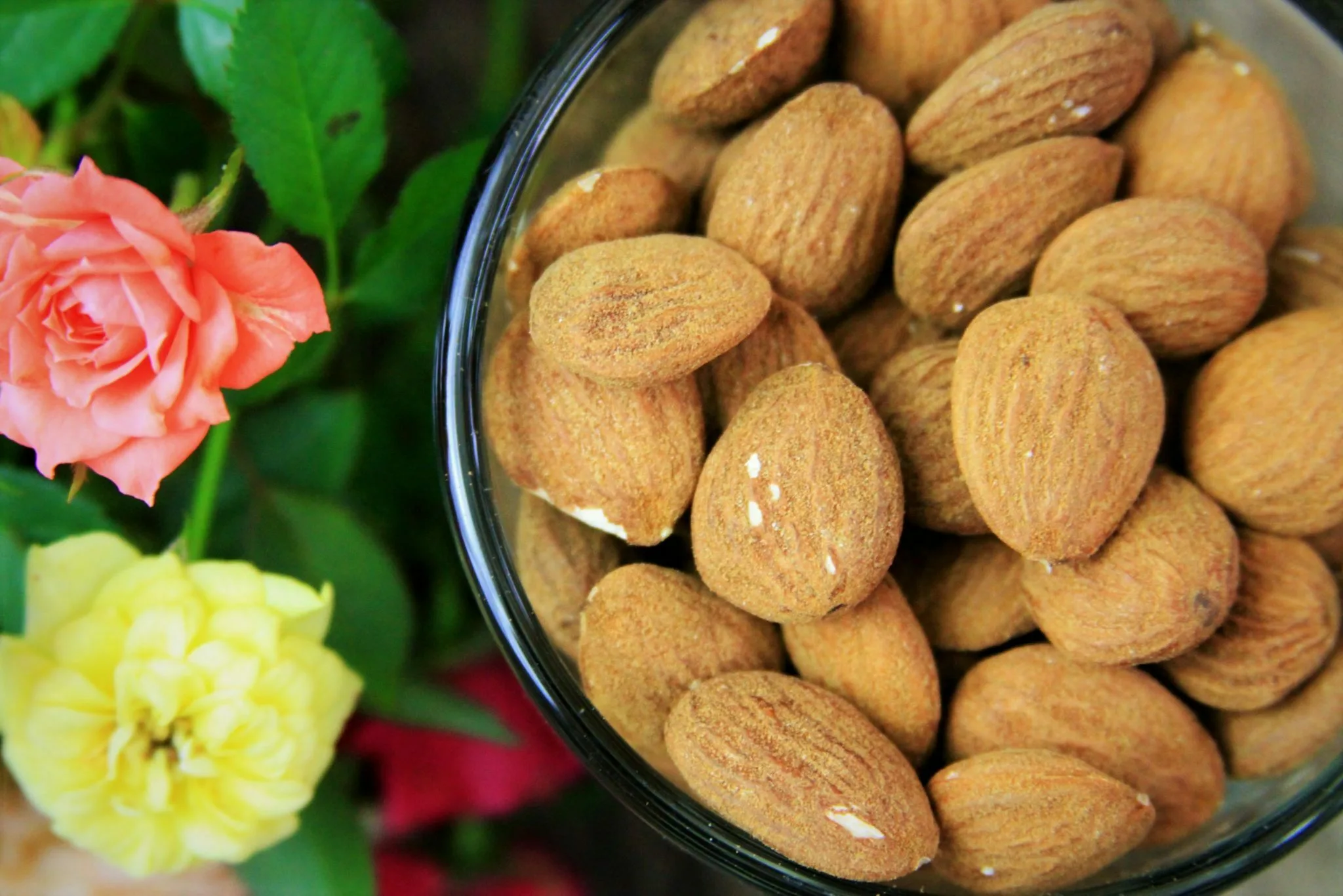Amêndoas são ricas em vitamina E, um poderoso antioxidante