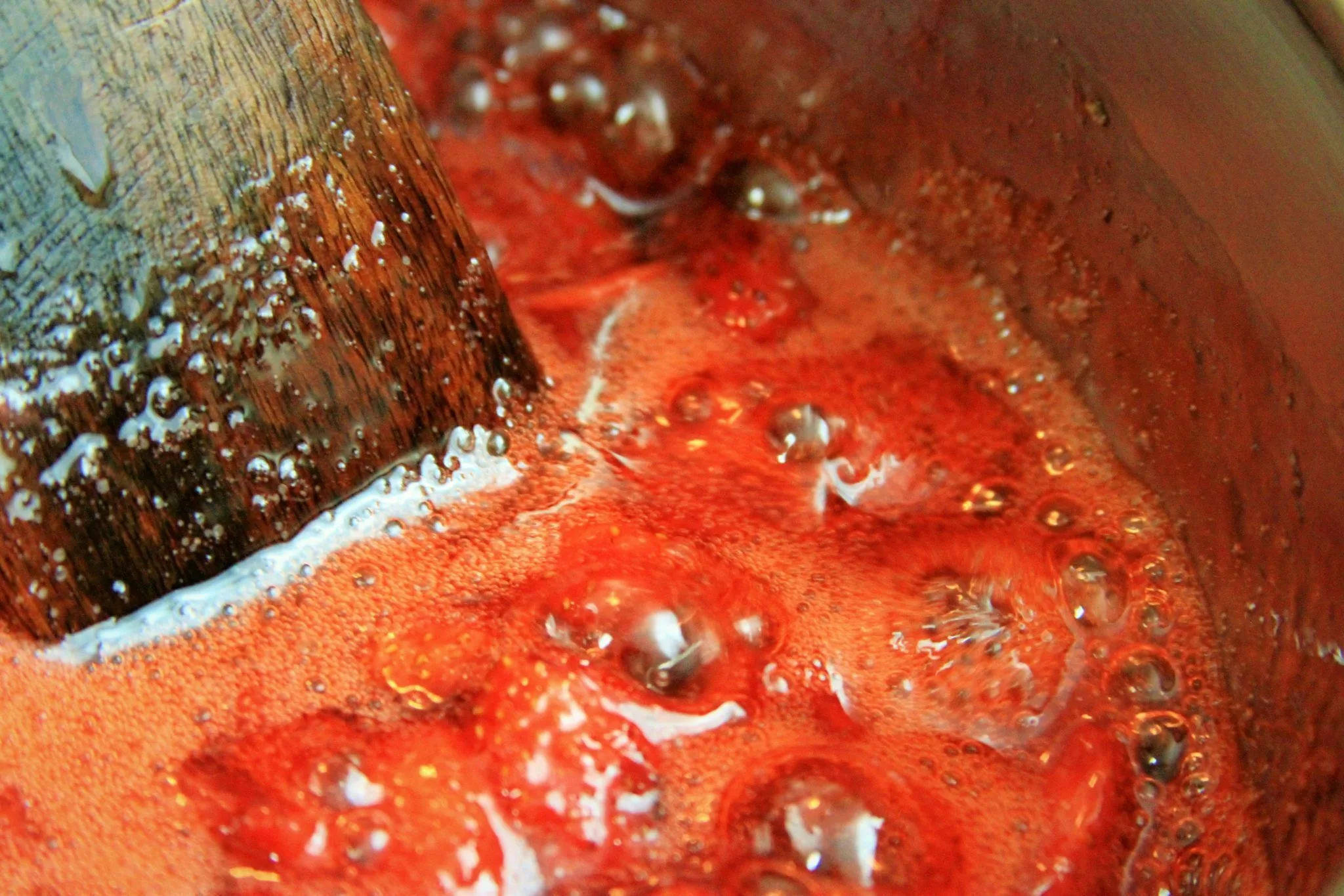 Geleia rápida de morango
