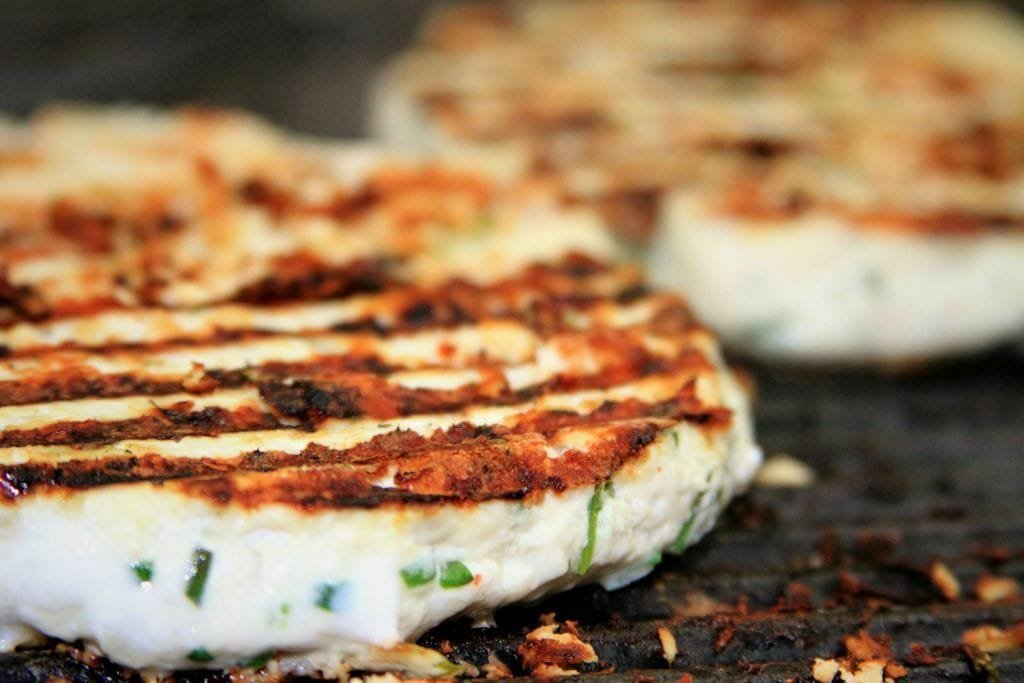 hamburguer de frango grelhado - amor pela comida