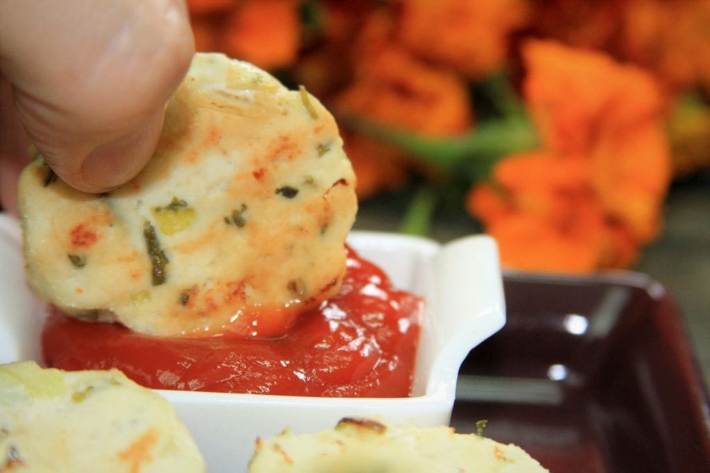 mini hambúrguer de frango assado - amor pela comida