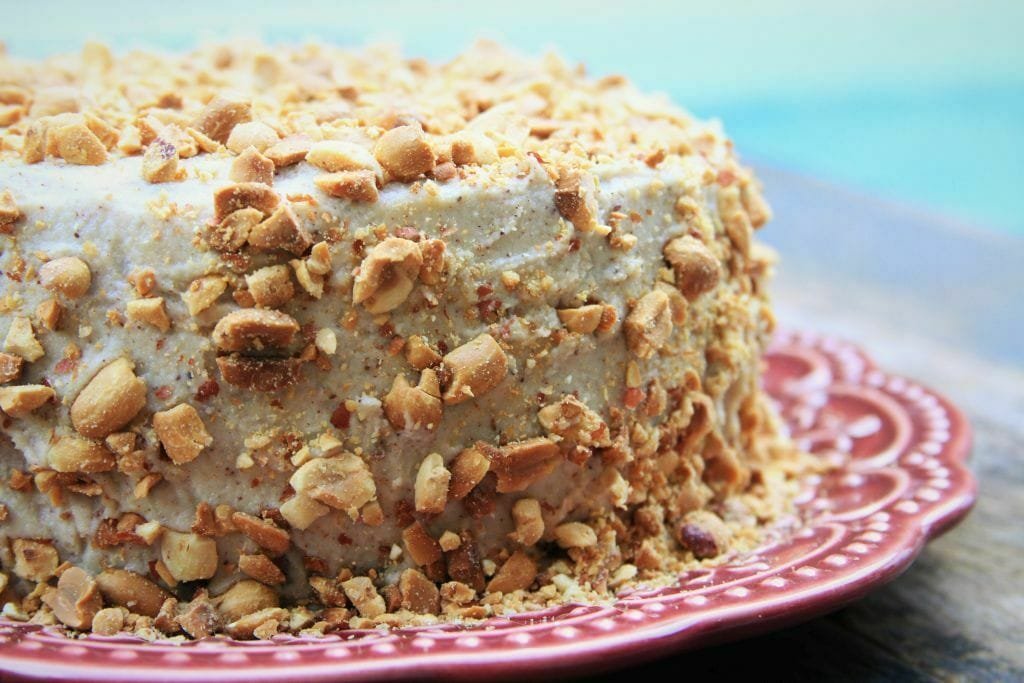 Bolo de aniversário sem glúten, sem lactose, sem soja, sem processados - amor pela comida