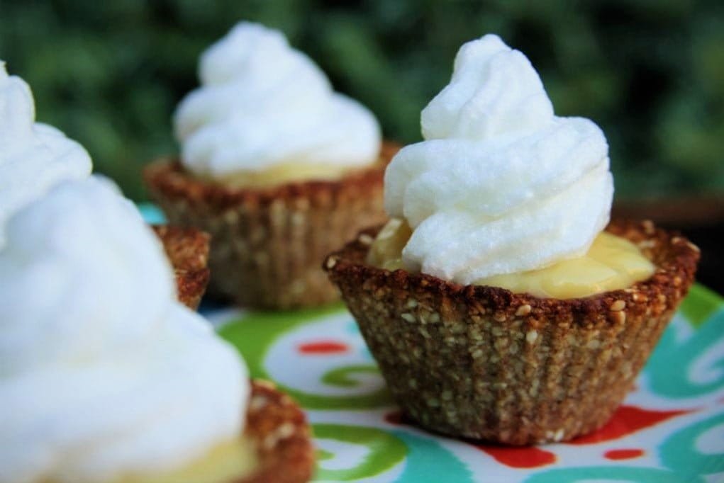 Mini tortinha de limão super fácil sem glúten e sem lactose - Amor Pela Comida