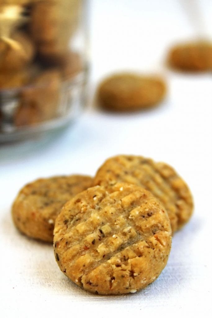 Recette de biscuit salé vegan sans gluten, sans lactose, sans œufs et très croquant