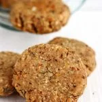 Biscoito salgado vegano sem glúten e sem lactose