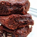 Receita de Brownie Vegano sem glúten, sem soja, sem ovo, sem leite, muito simples e rápido de preparar!