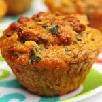 Bolo de batata-doce salgado