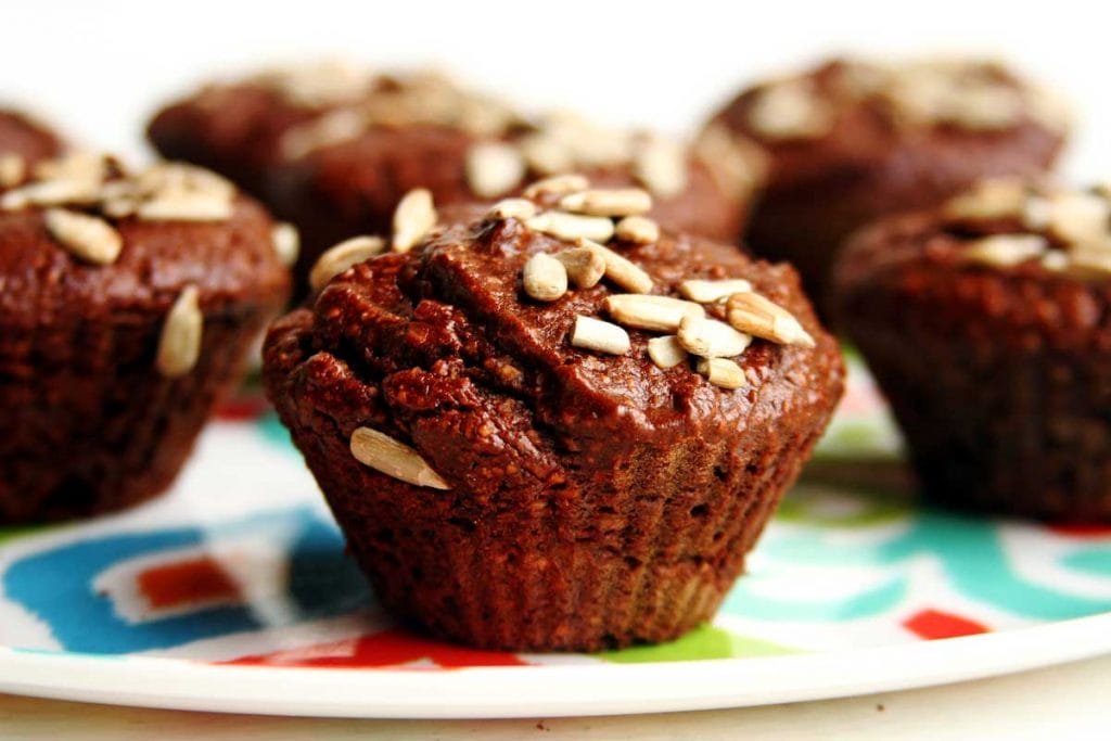 Bolo de Chocolate vegano de liquidificador muito fofinho e saboroso com aveia e araruta