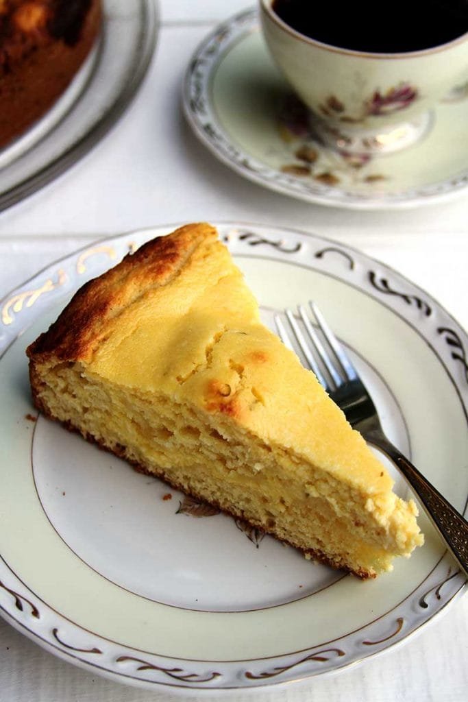 Receita de Bolo de queijo alemão tradicional, fácil de fazer e muito saboroso!