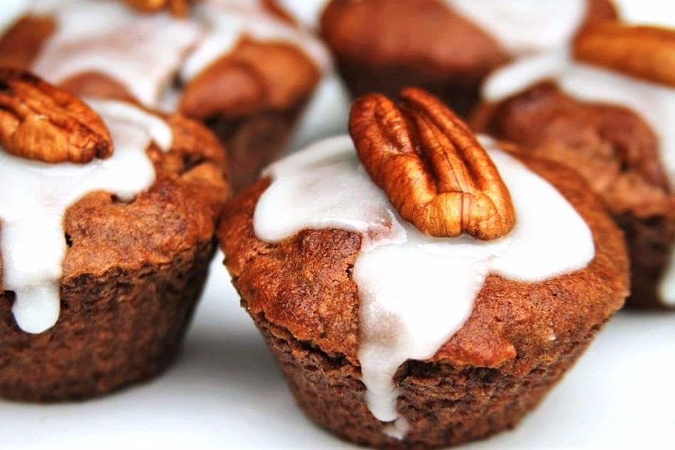 Como substituir farinha de trigo das receitas, bolo de nozes fofinho sem farinha e sem goma xantana