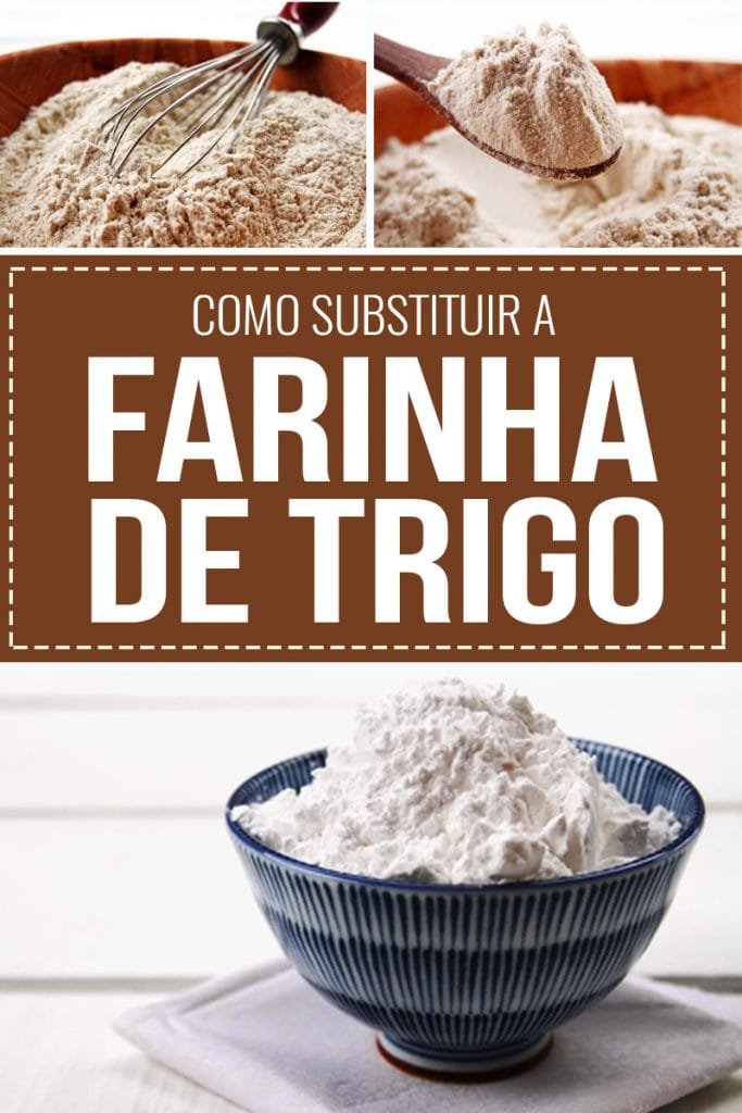 Como substituir farinha de trigo das receitas tradicionais por farinhas sem glúten