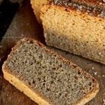 Pão de quinoa e aveia fácil e rápido sem glúten, sem leite, sem ovo
