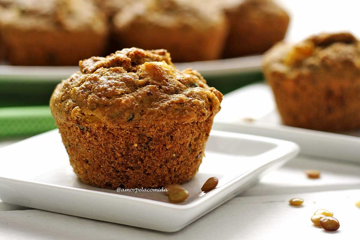 Receita de muffin salgado de liquidificador proteico, sem farinha, sem leite e muito nutritivo!